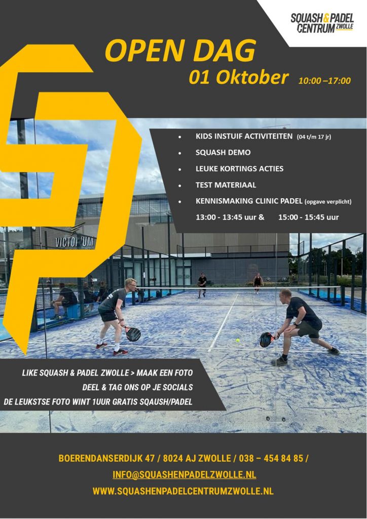 OPEN DAG padel