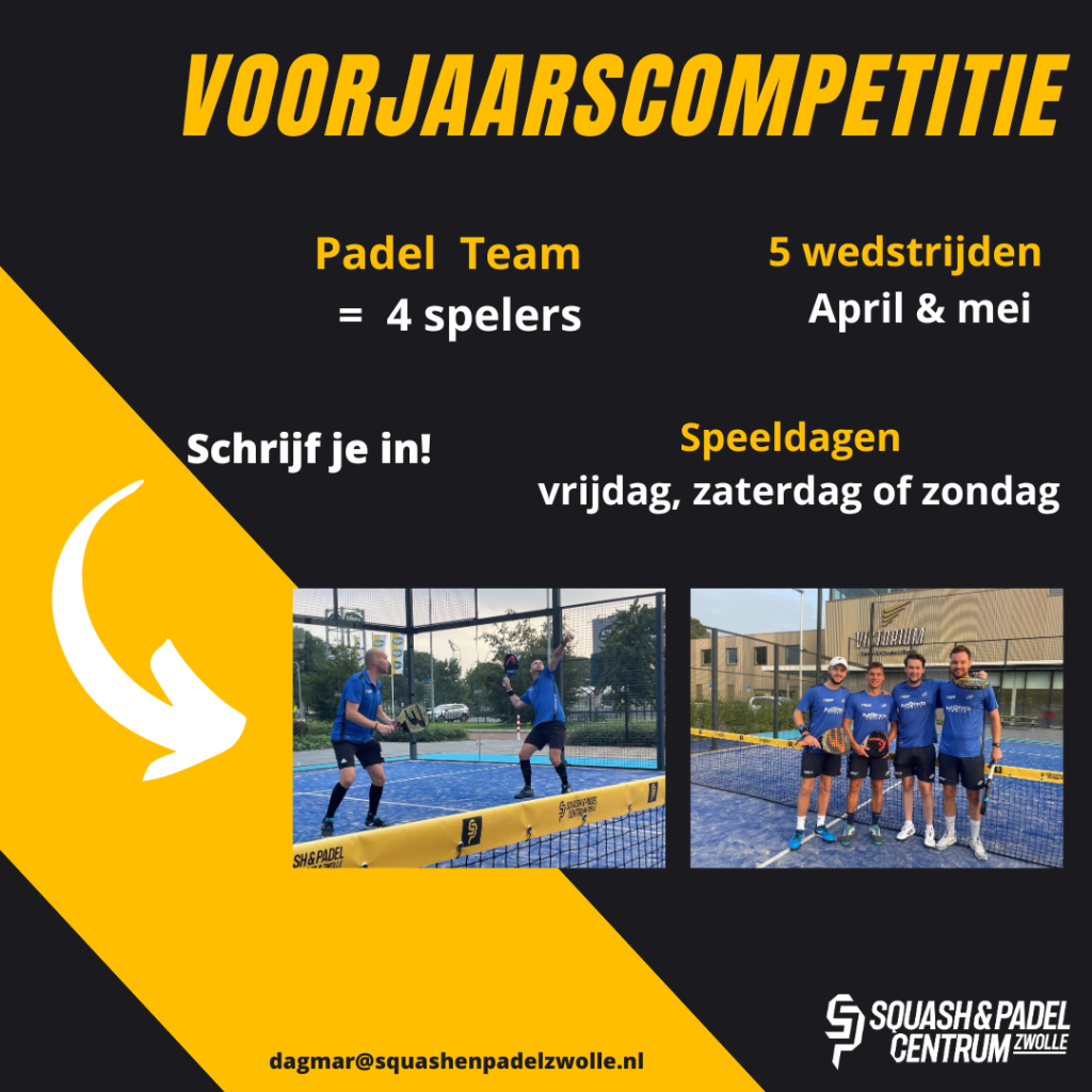 Voorjaarscompetitie padel