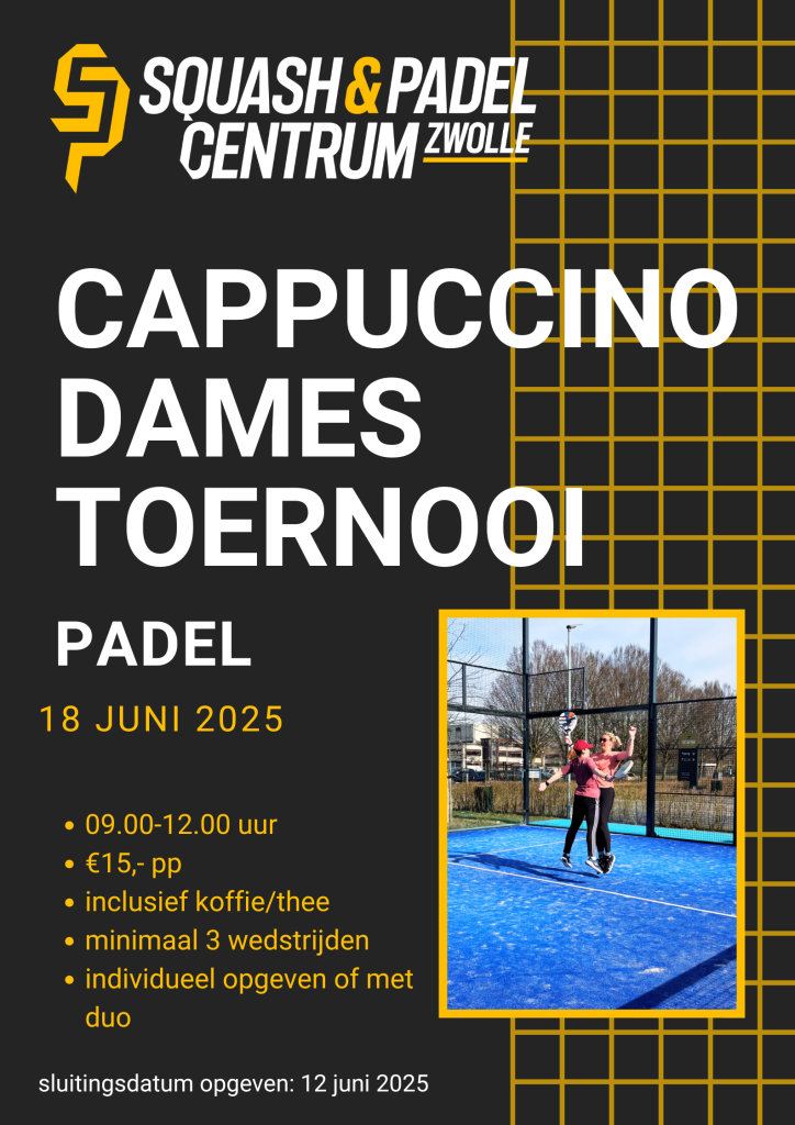 Cappuccino dames toernooi (2) Cappuccino dames toernooi (2)